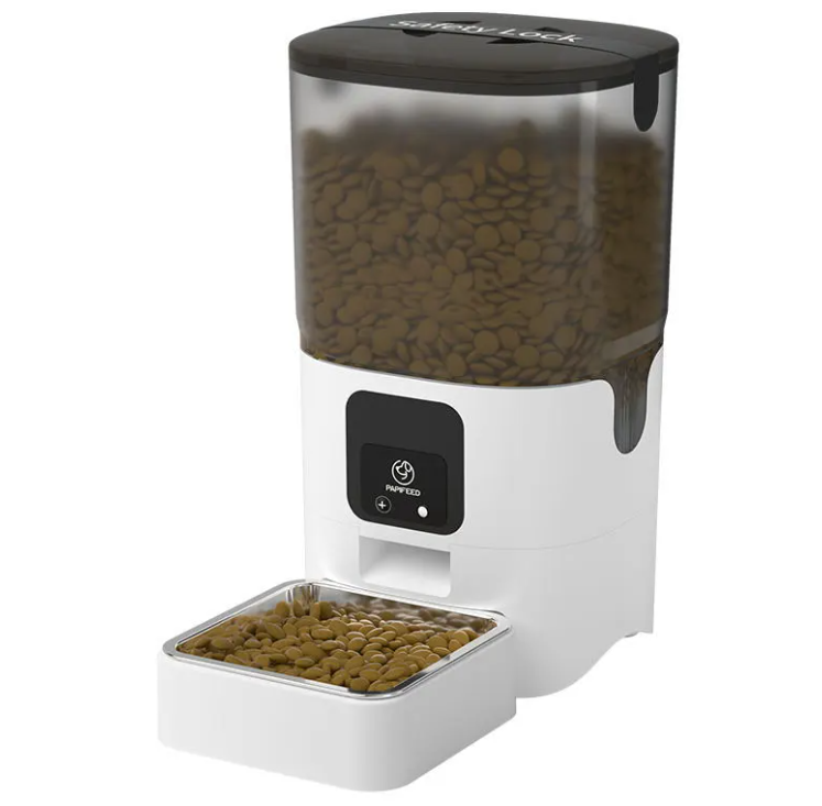 Smart Automatic Cat Feeder with App, Button & Camera Control