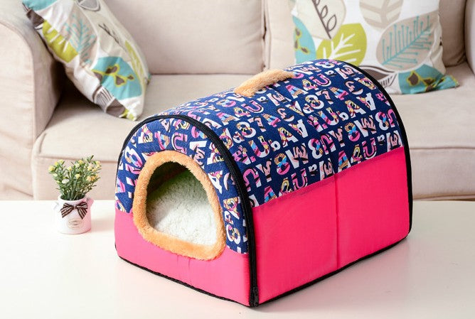 All-Season Pet Bed for Dogs & Cats – Multiple Sizes & Colours