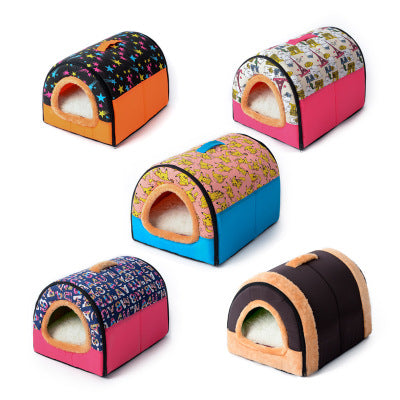 All-Season Pet Bed for Dogs & Cats – Multiple Sizes & Colours