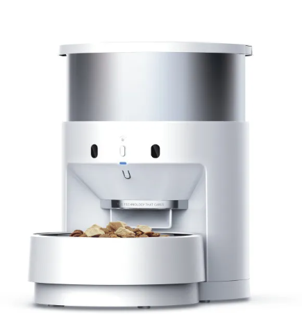 Stainless Steel Automatic Pet Feeder with Scheduled Feeding