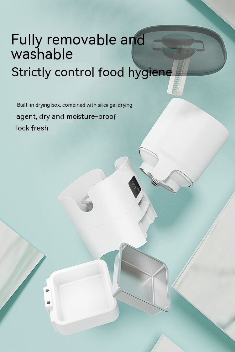 6L Smart Automatic Pet Feeder with WiFi App & Camera Option
