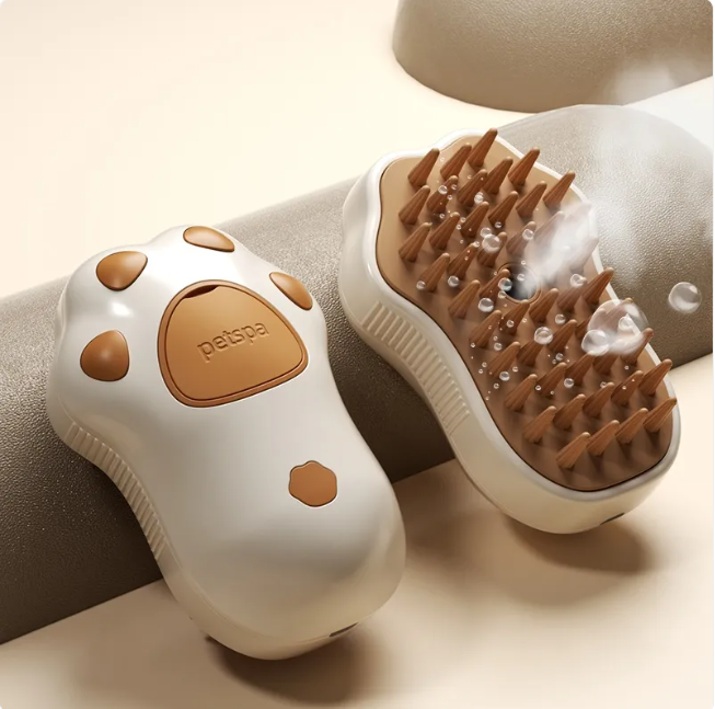 Pet Spray Massage Comb – 2-in-1 Brush & Mist for Cats & Dogs