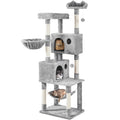 Yaheetech 73" Multi-Level Cat Tree Tower with Condo, Hammock & Scratching Posts